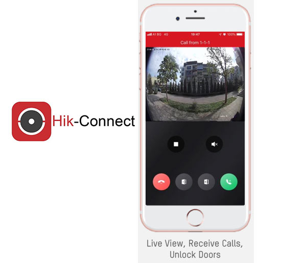 Dvoudrat videotelefon hikvision 8